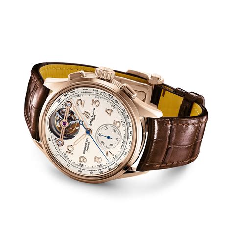 breitling premier chronograph 42 rose gold|Premier B21 Chronograph Tourbillon 42 .